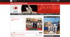 Desktop Screenshot of judobarsurloup.com