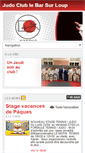 Mobile Screenshot of judobarsurloup.com